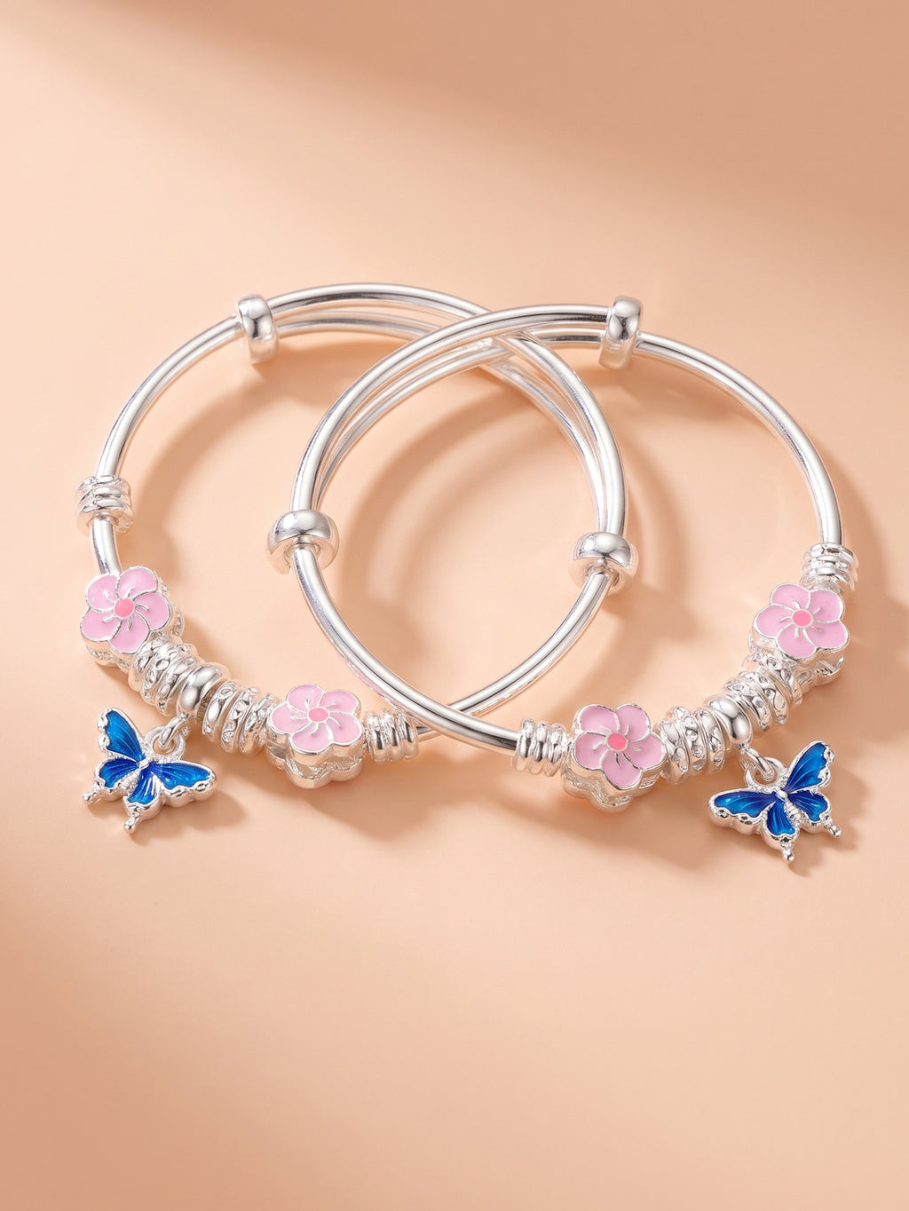 Garden Butterfly Kids Bangles