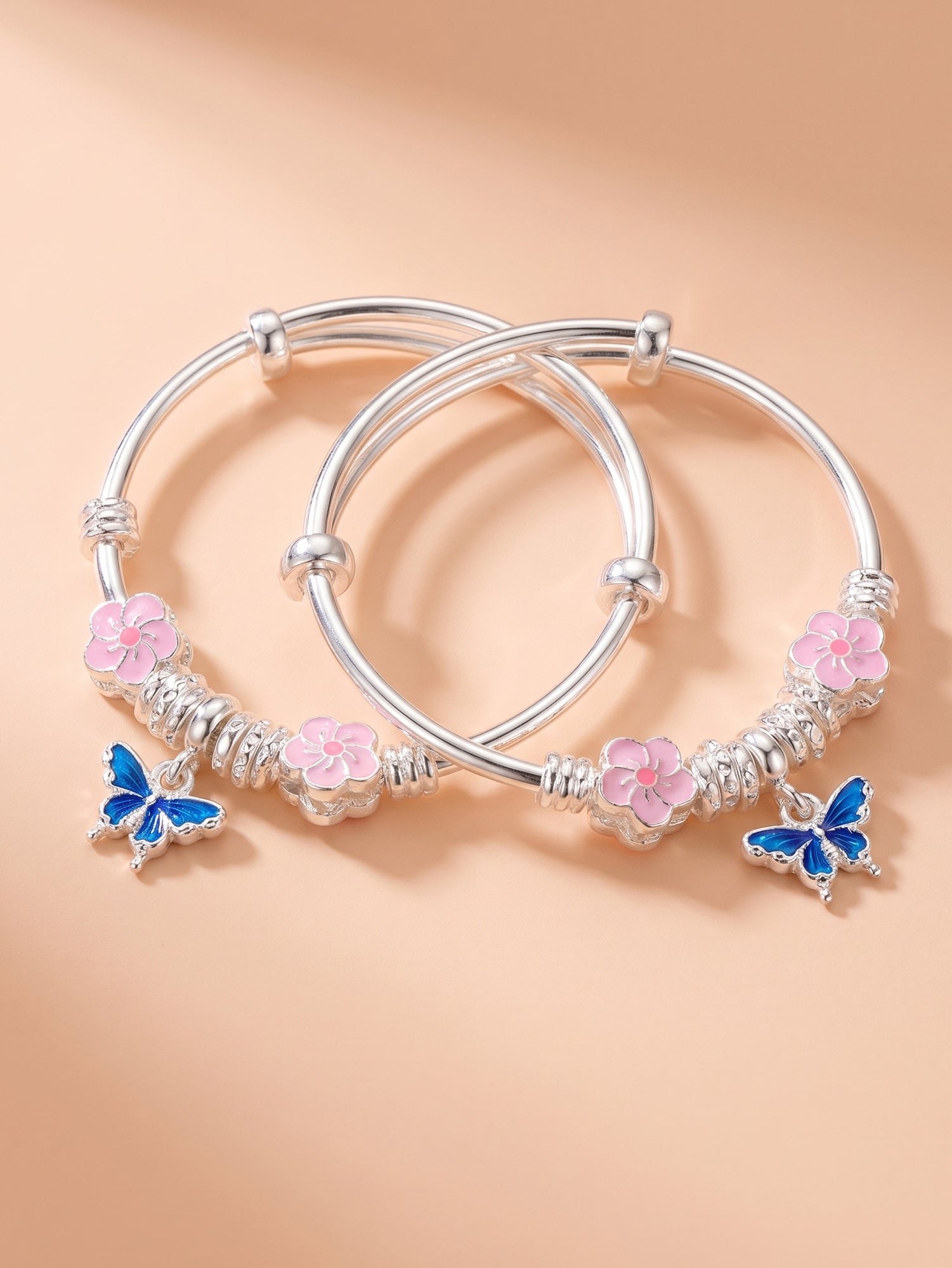 Garden Butterfly Kids Bangles