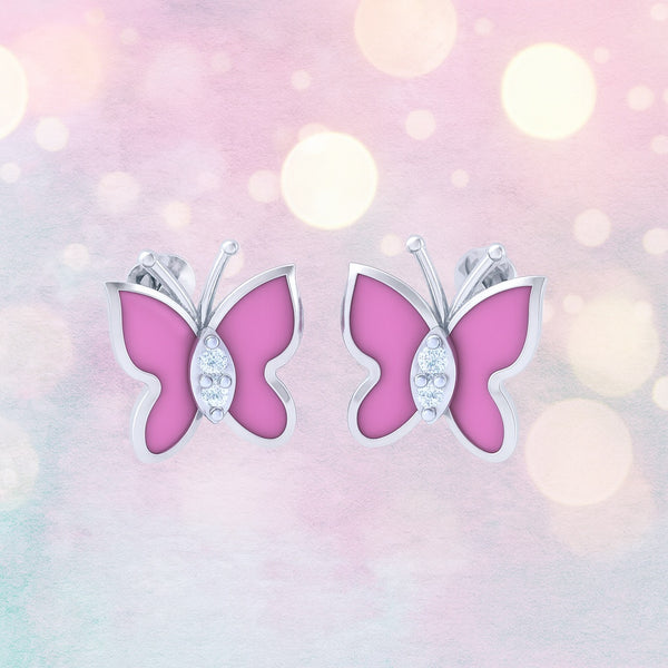 Blossom Butterfly Studs