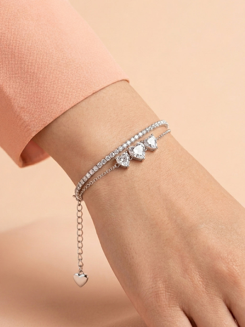 Tres Aura Tennis Bracelet
