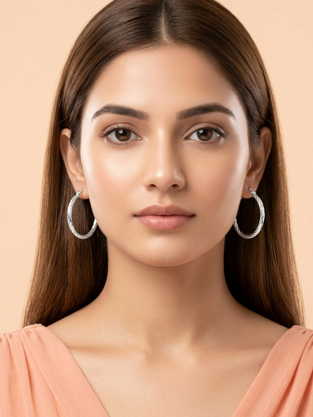 Textured Ribbon Architectural Hoops