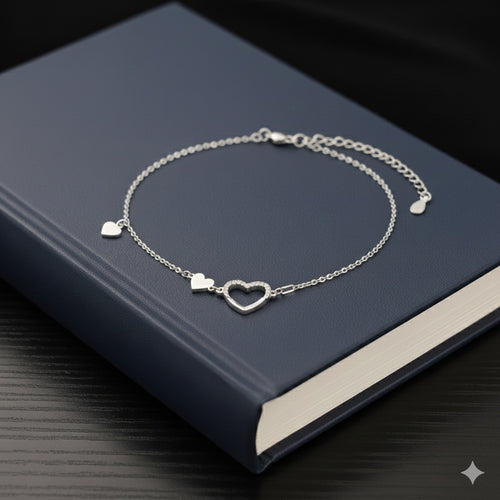 Affectionate Aura Silver Bracelet