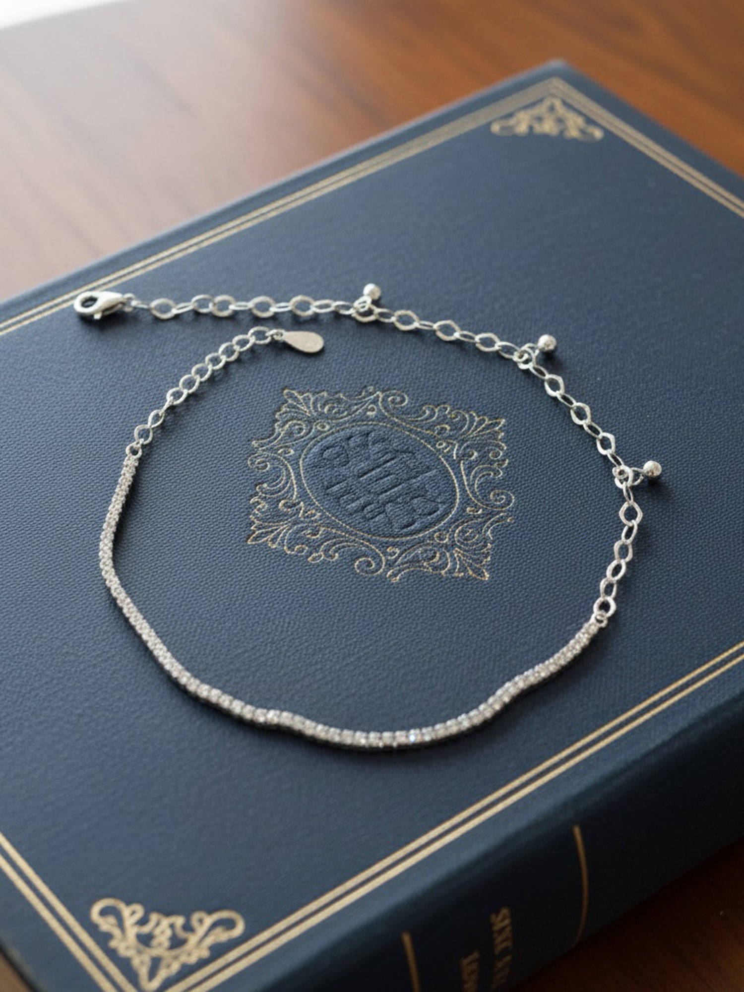 Stellar Glow Tennis Anklet