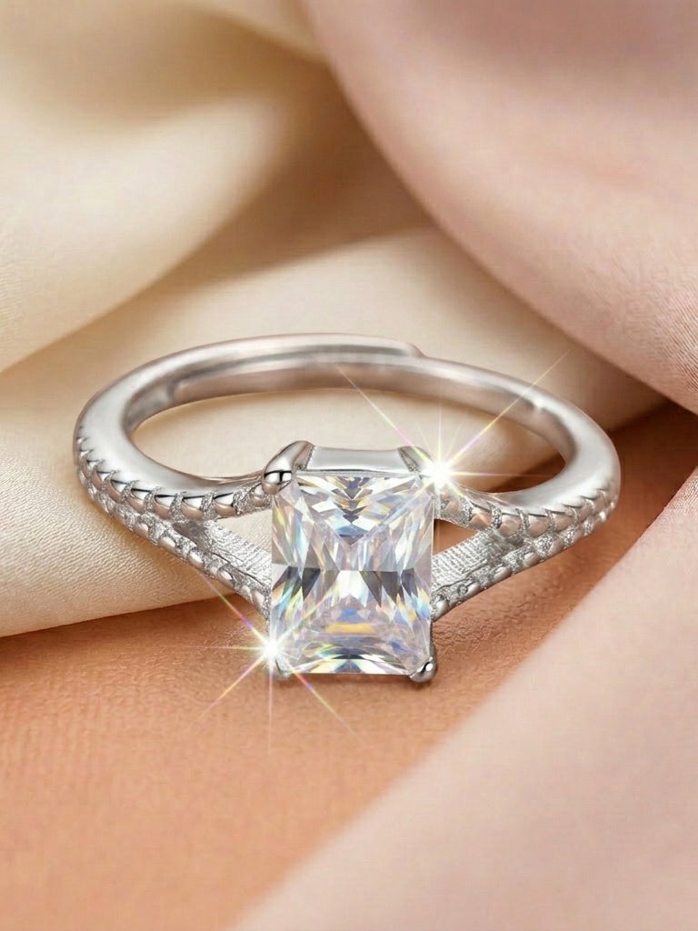 Radiant Solitaire Ring