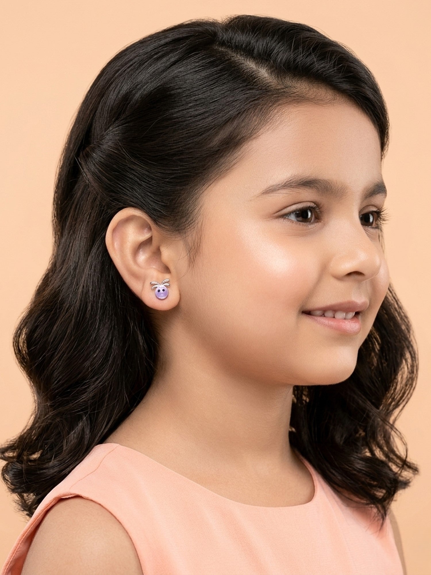 Purple Sproutling Studs