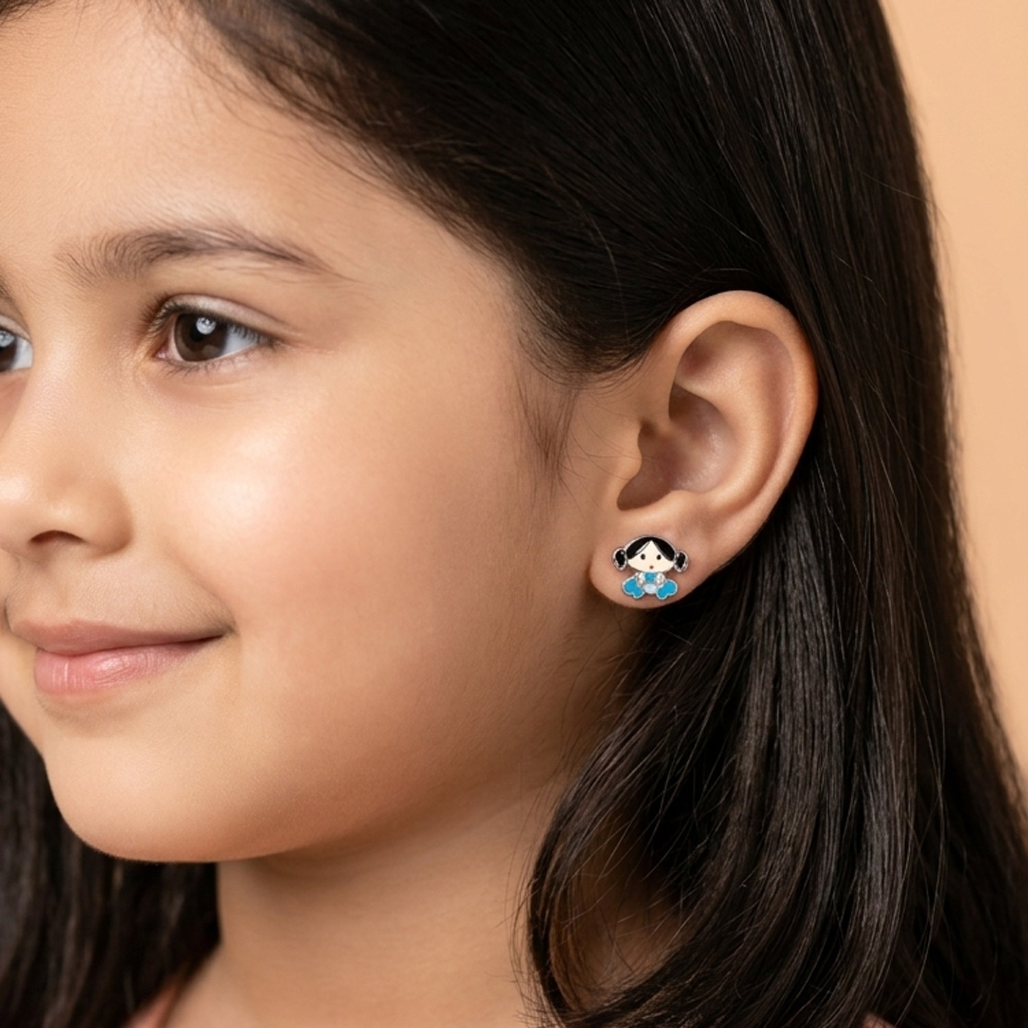 Innocent Enamel Doll Studs