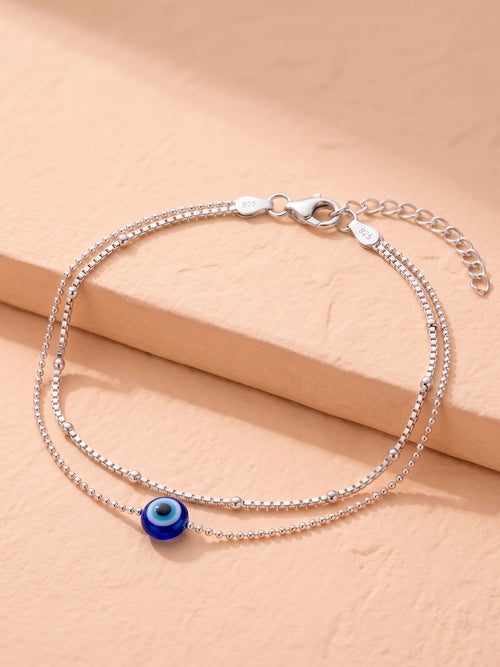 Double-Strand Evil Eye Protection Bracelet