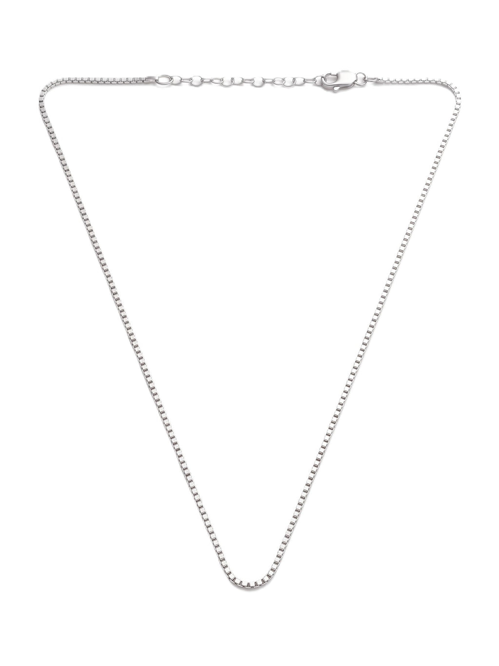 Modern & Sleek: Minimalist Venetian Box Link Chain