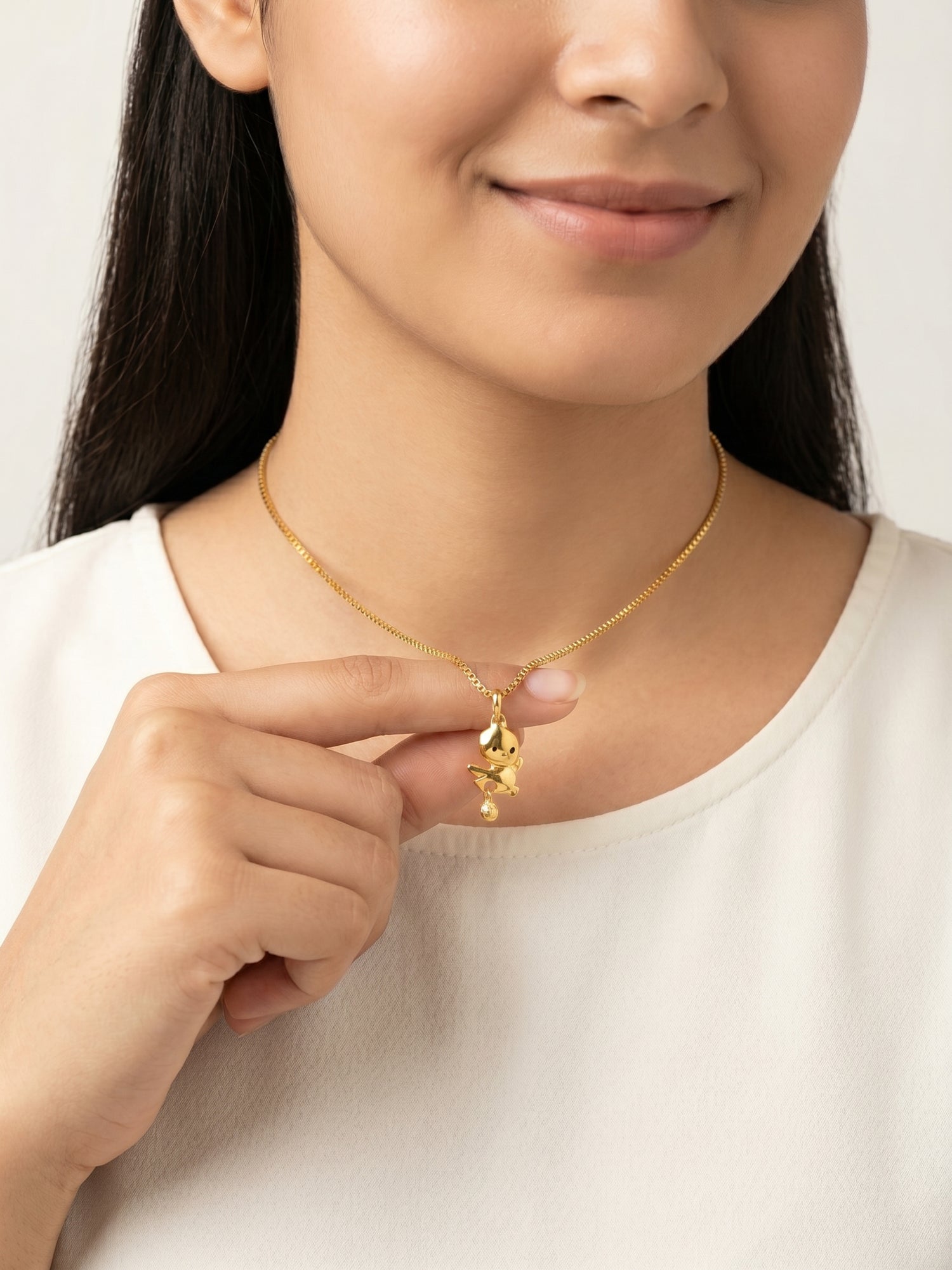 Chubby Chick Gold Pendant