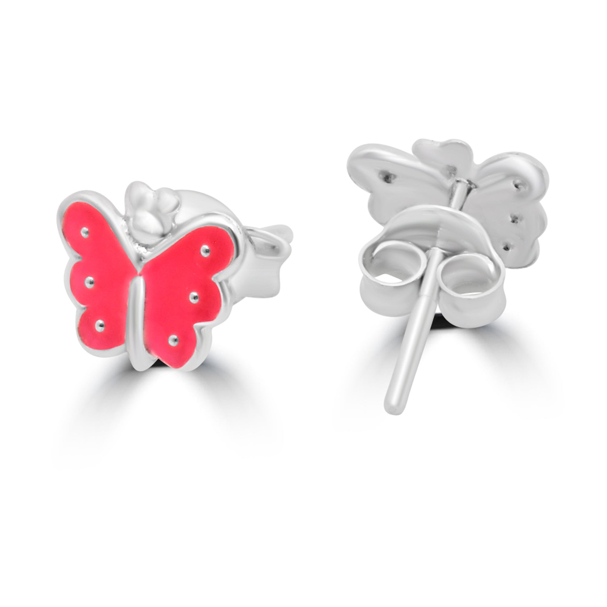 Enamel Butterfly Studs
