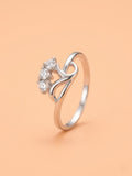 Triple Stone Vine Ring