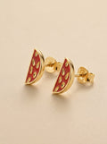 Summer Sliced Watermelon Studs