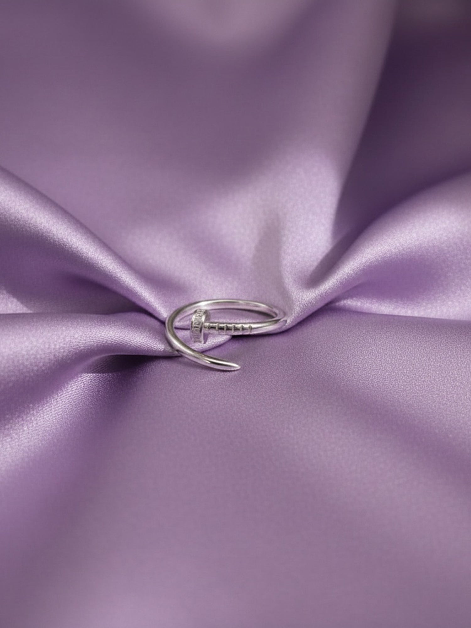 Sovereign Spiral Nail Ring