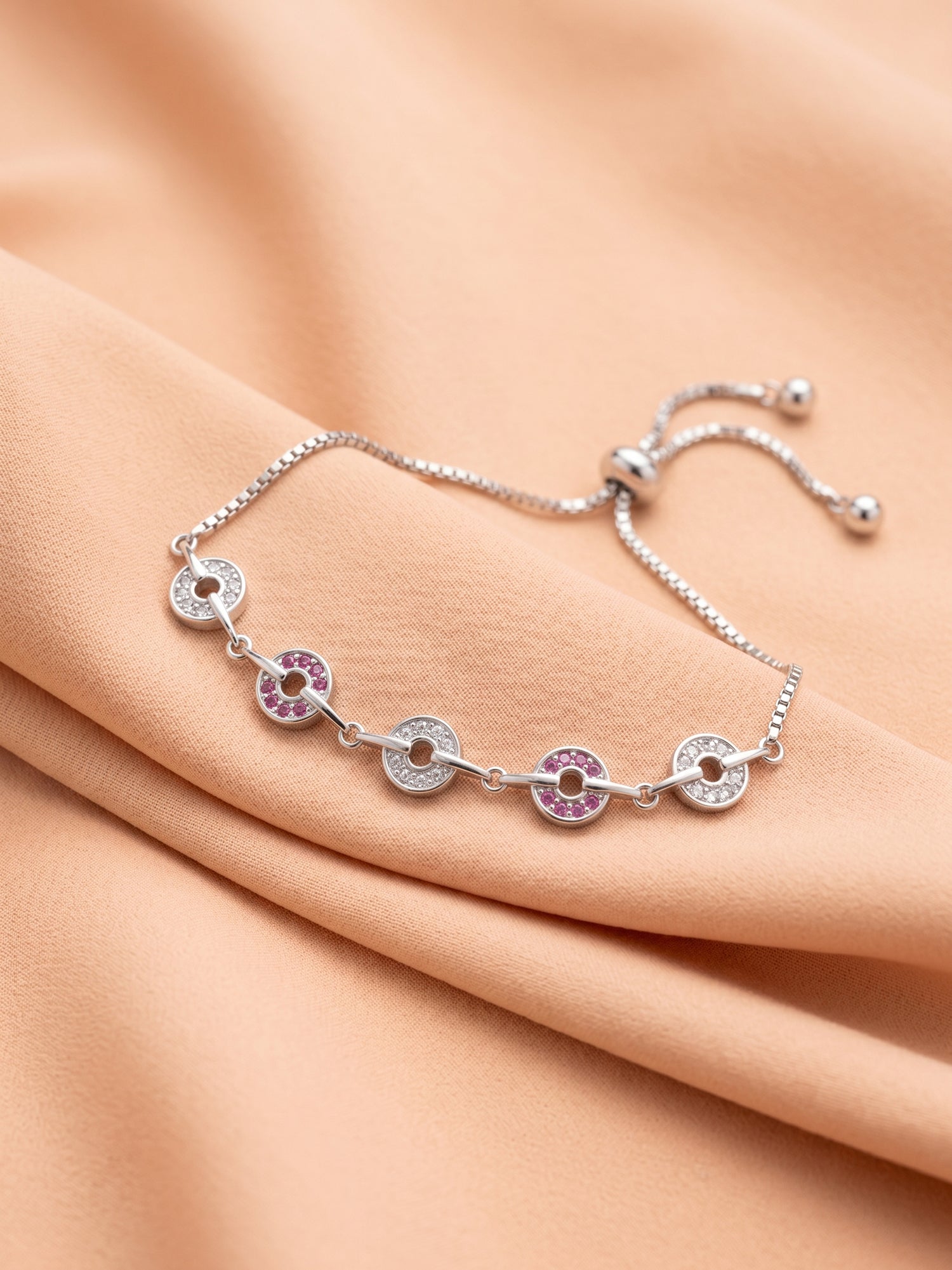 Radiant Orbit Bolo Bracelet
