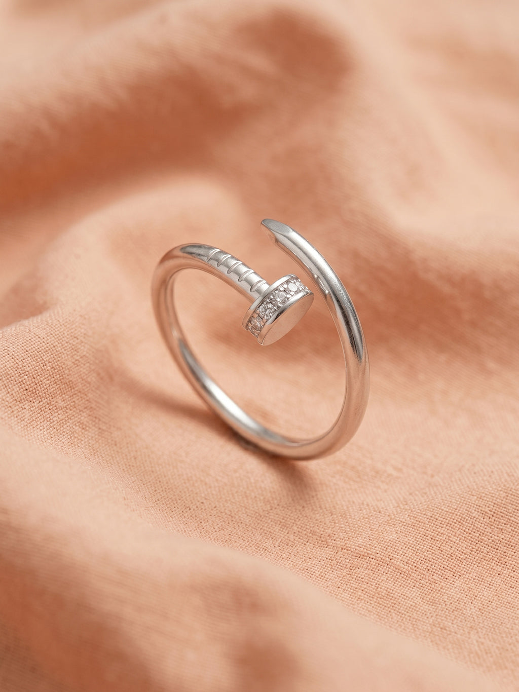 Sovereign Spiral Nail Ring