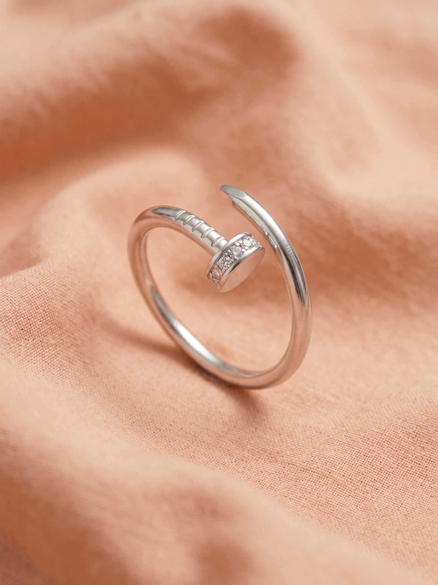 Sovereign Spiral Nail Ring