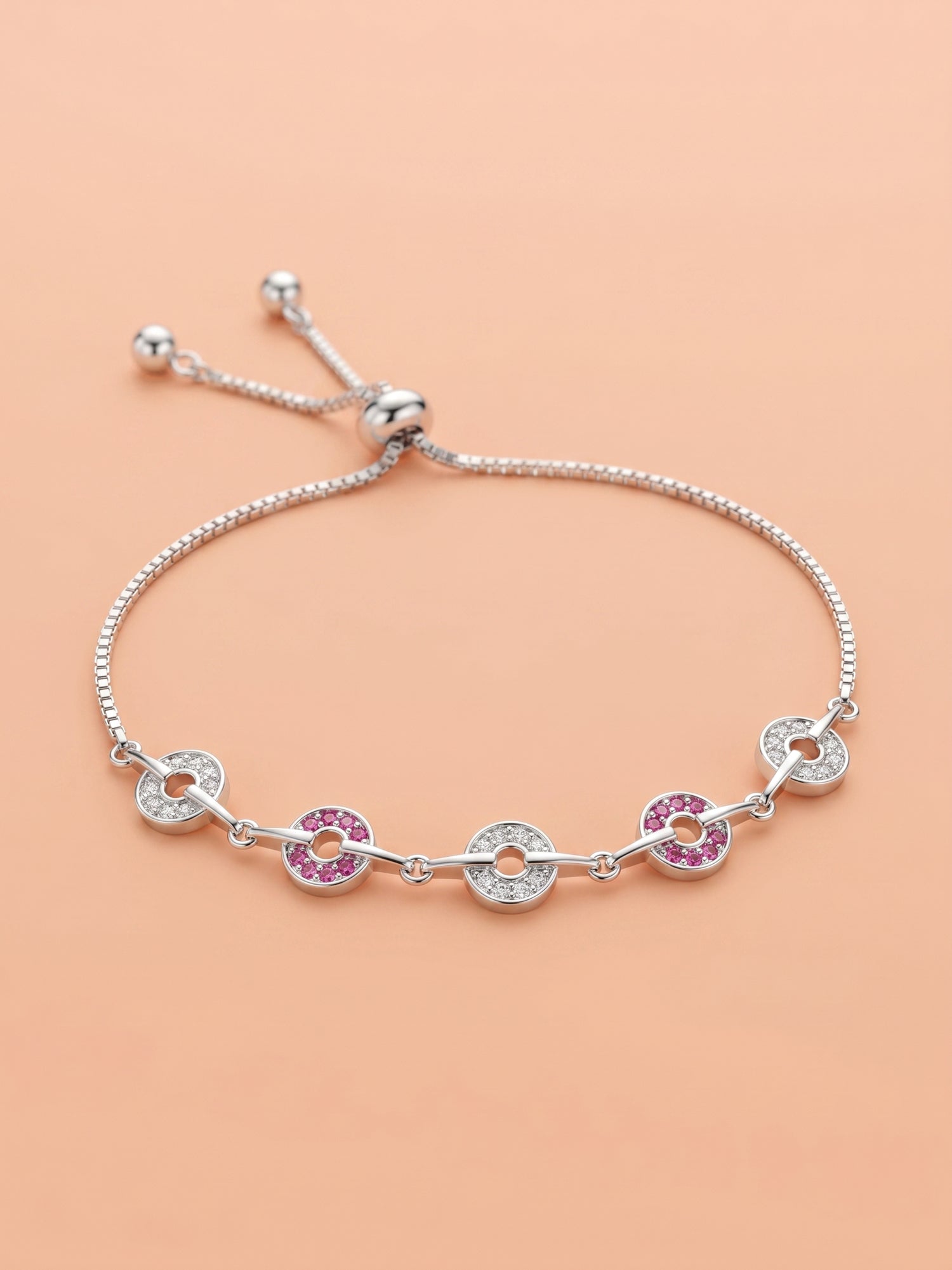Radiant Orbit Bolo Bracelet