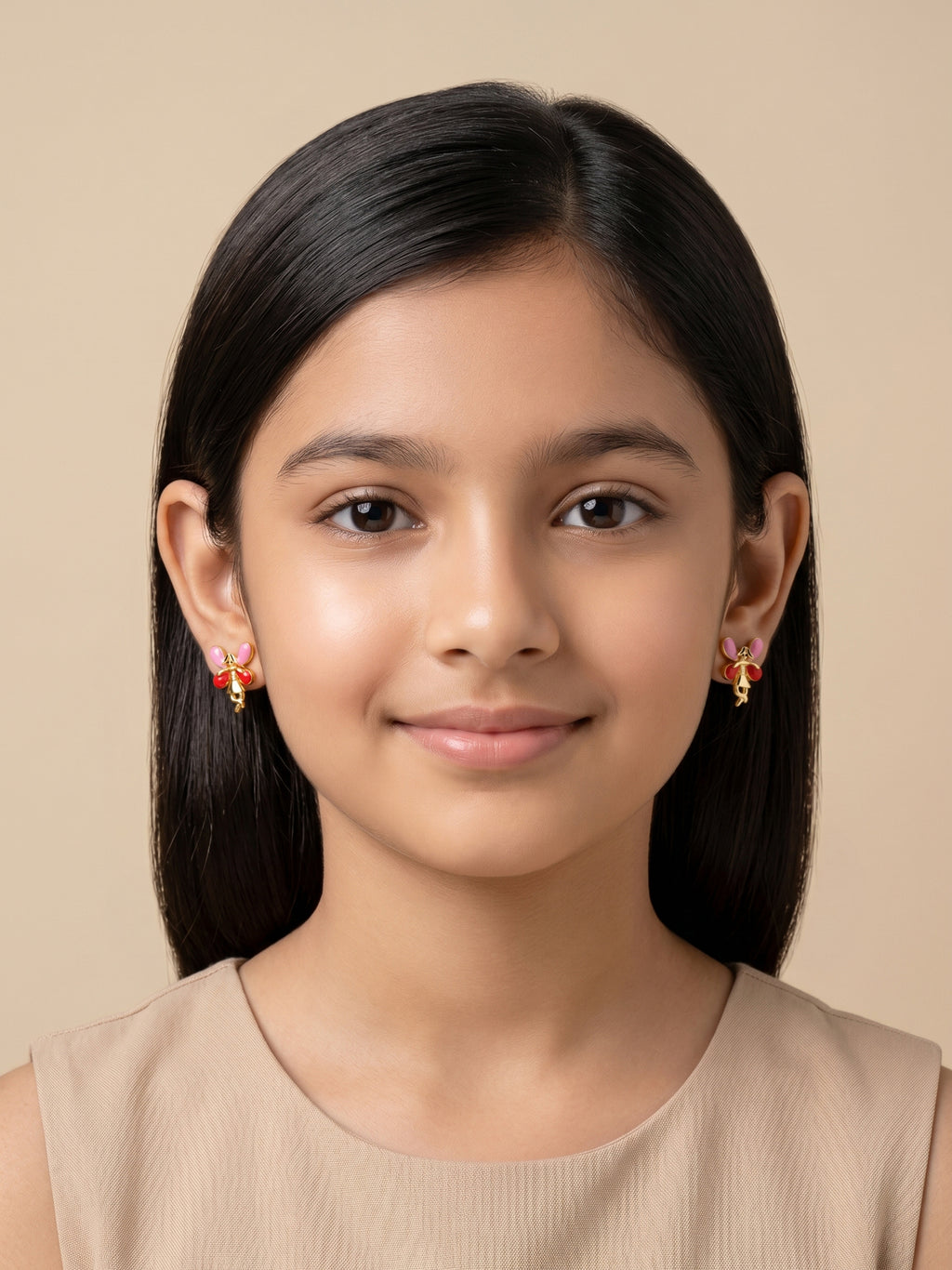 Golden Dreamland Fairy Studs