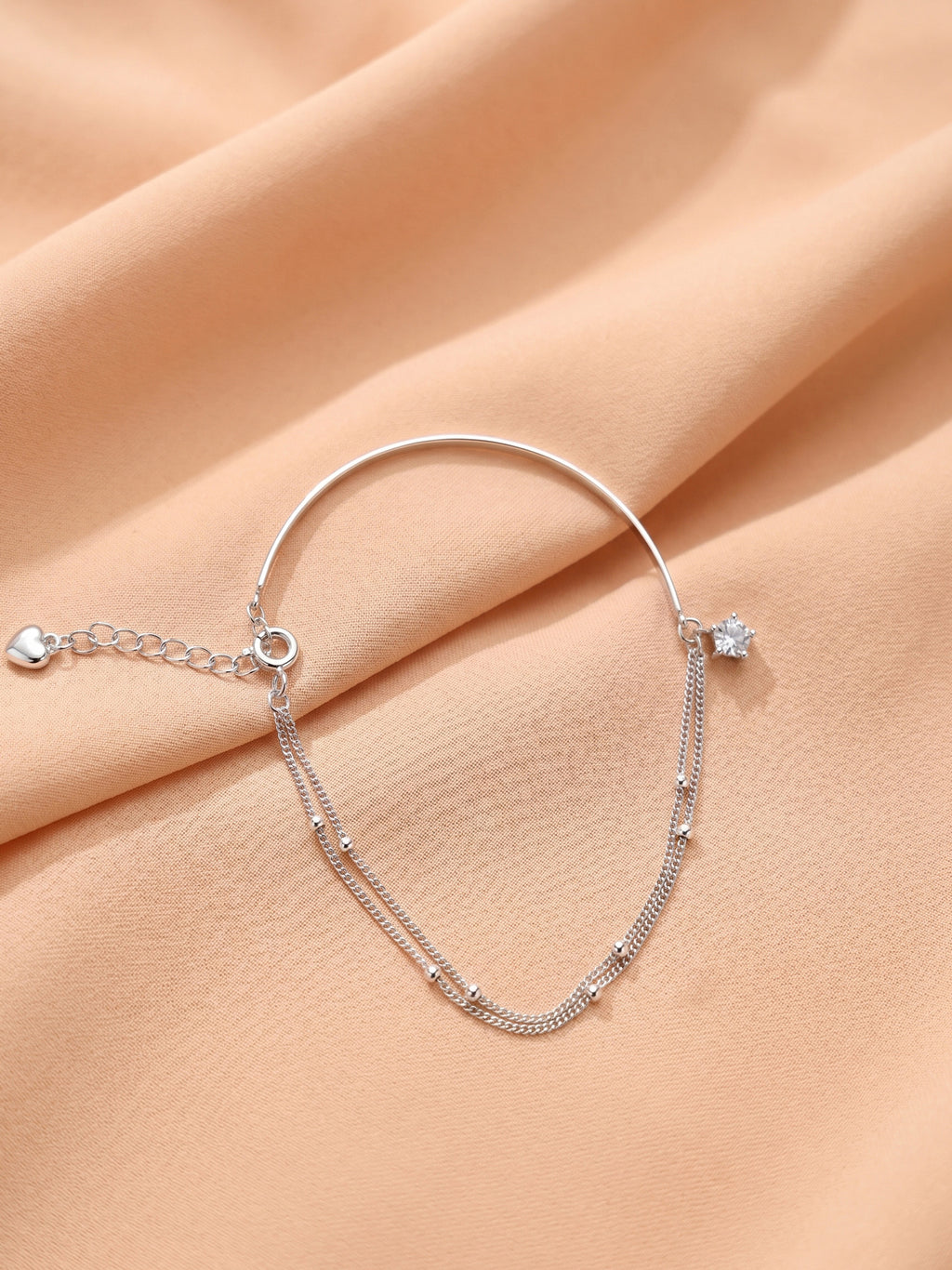 Celestial Waltz Silver Bracelet