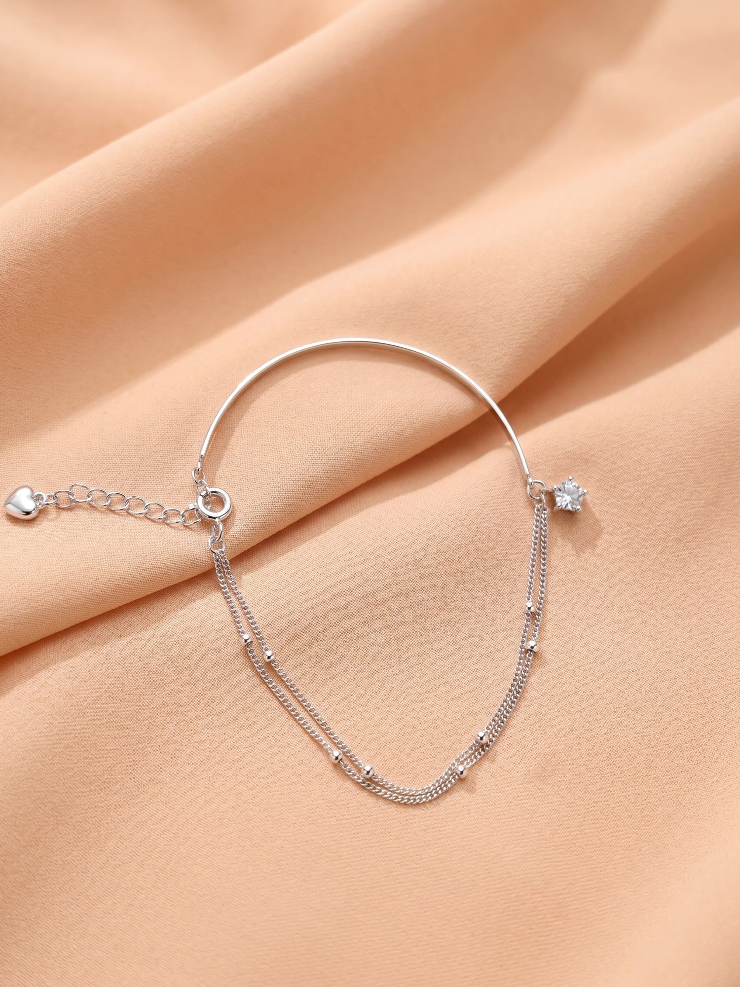 Celestial Waltz Silver Bracelet