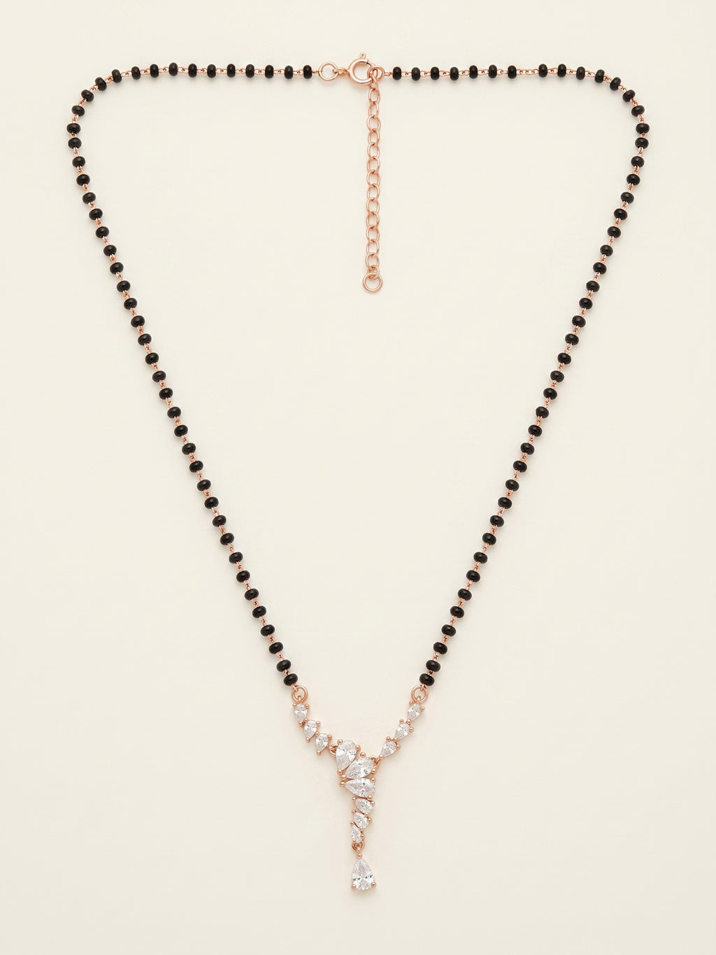 The Celestial Cascade Rose Gold Mangalsutra