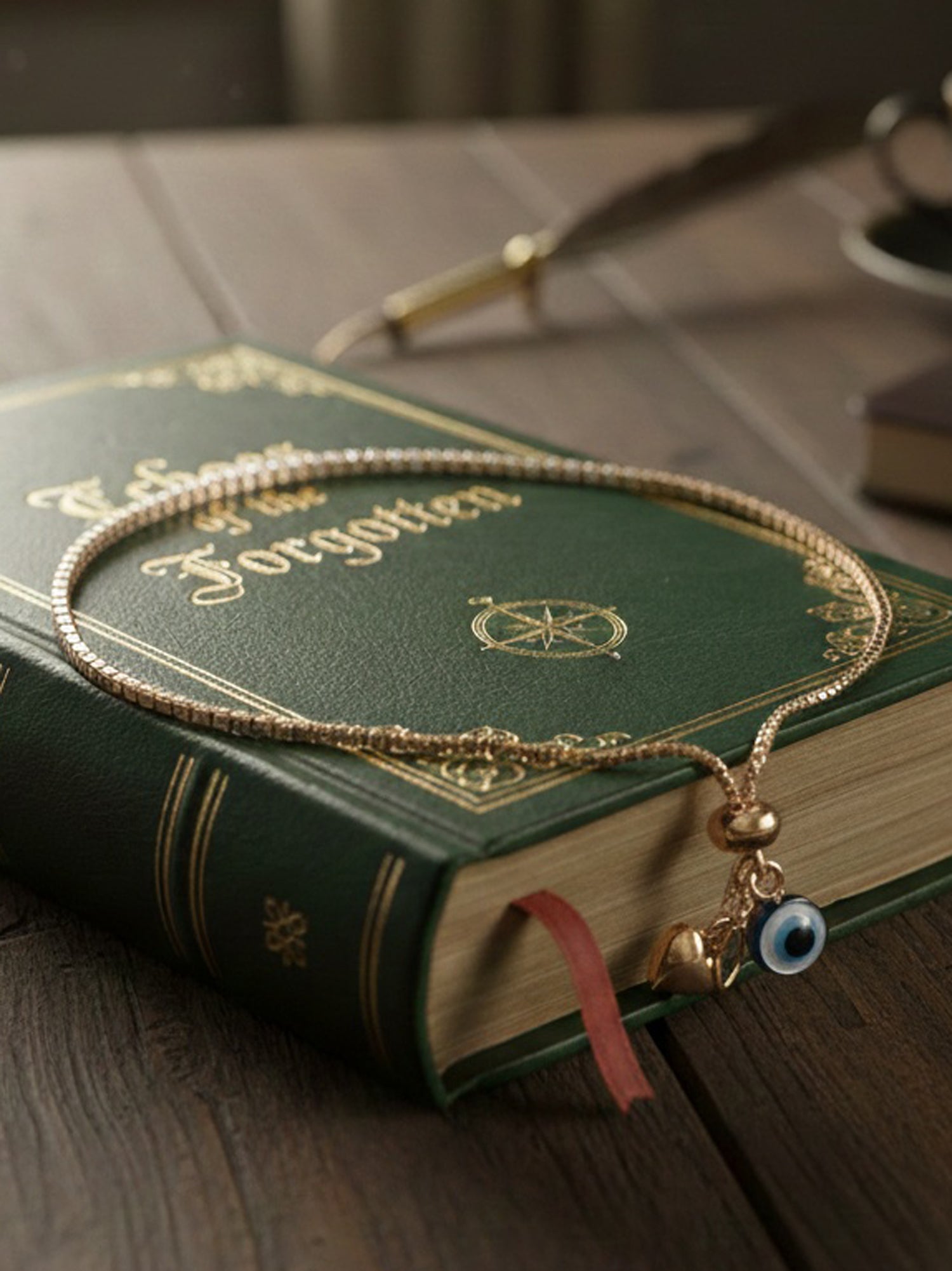 Azure Protection Rose Bracelet