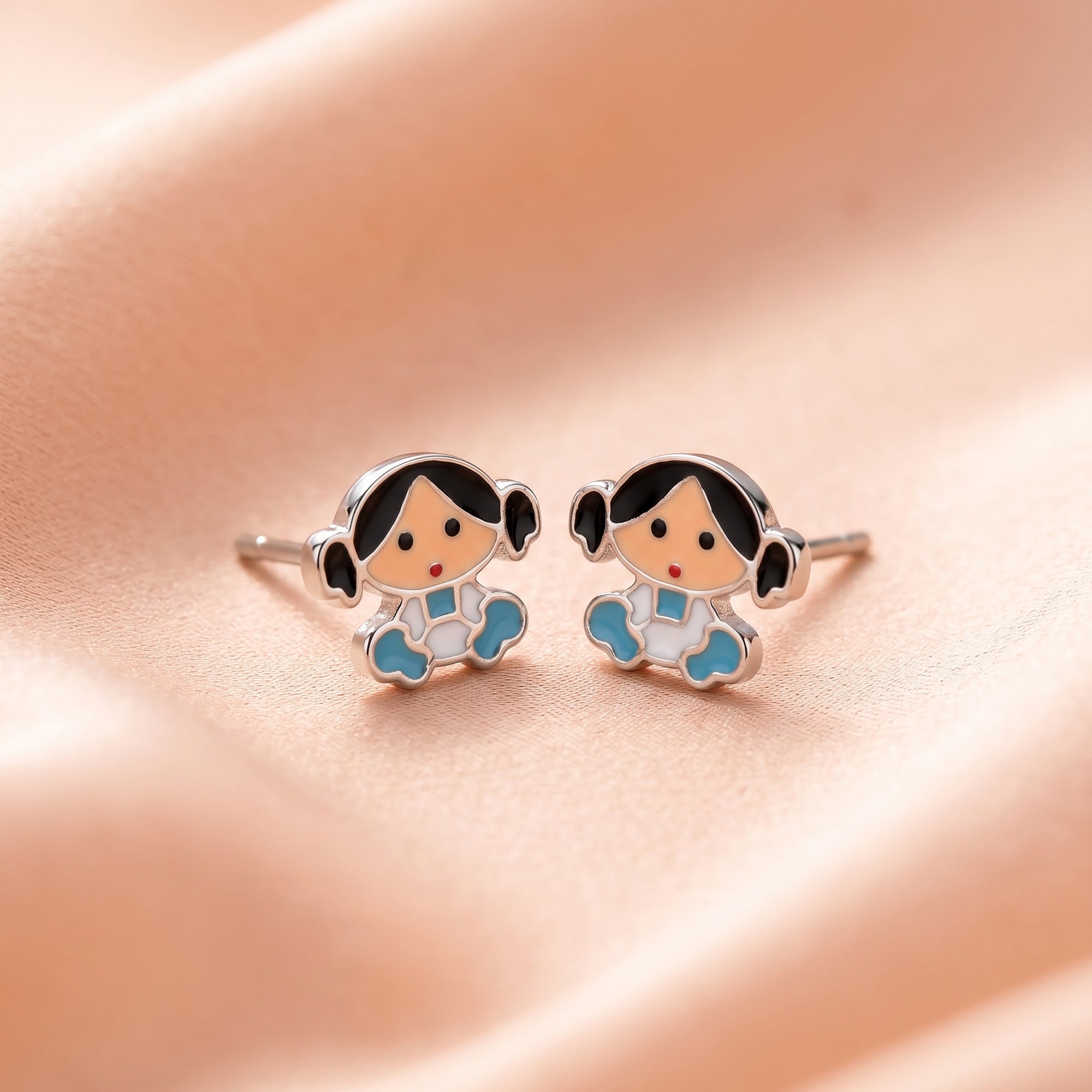 Innocent Enamel Doll Studs