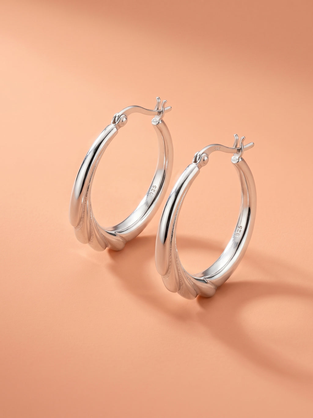 Tiered Ribbon Architectural Hoops
