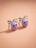 Purple Sproutling Studs