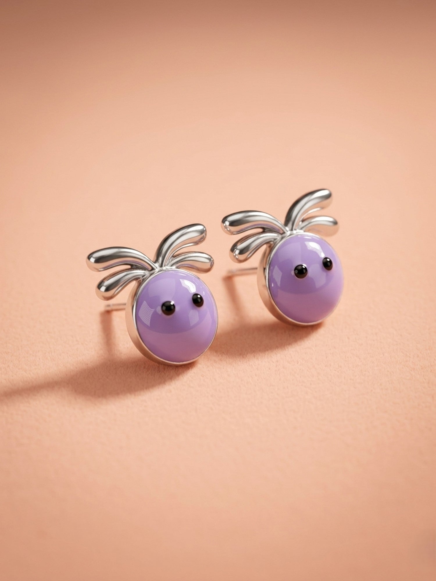 Purple Sproutling Studs