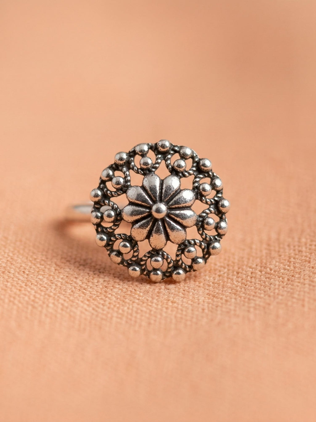 Filigree Blossom Nose Pin
