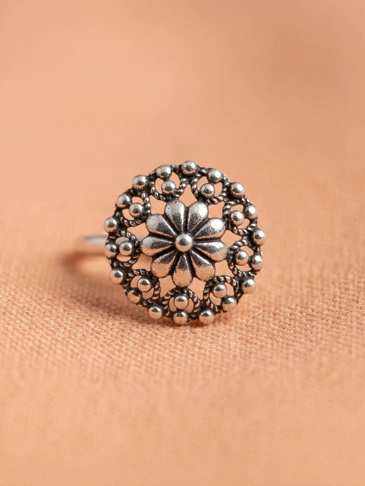 Filigree Blossom Nose Pin