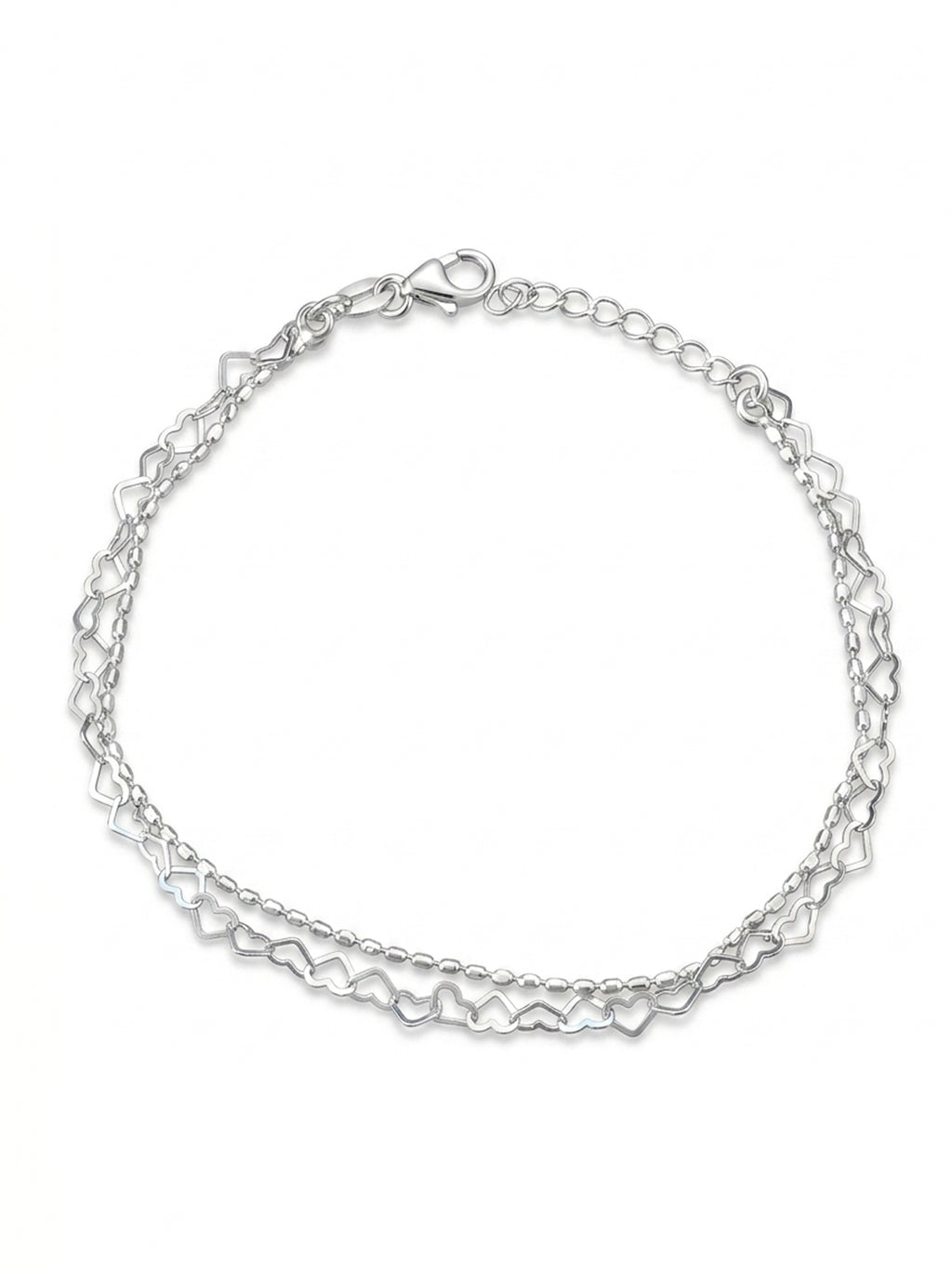 Infinite Devotion Silver Bracelet