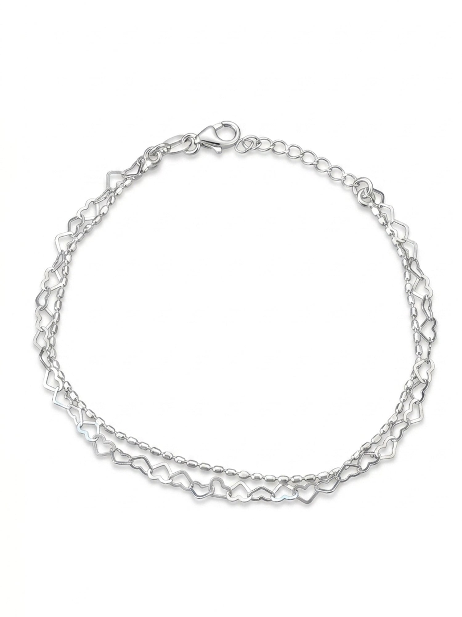 Infinite Devotion Silver Bracelet
