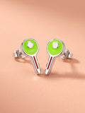 Vibrant Lime Mystery Key Studs