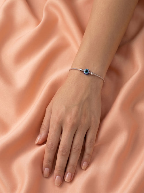Evil Eye Snake Chain Bracelet