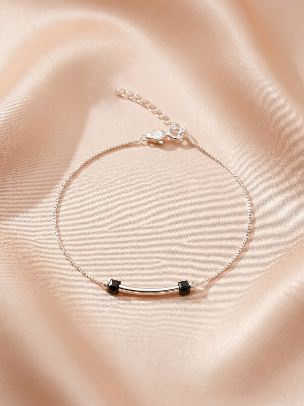 Celestial Arc Box Chain Anklet