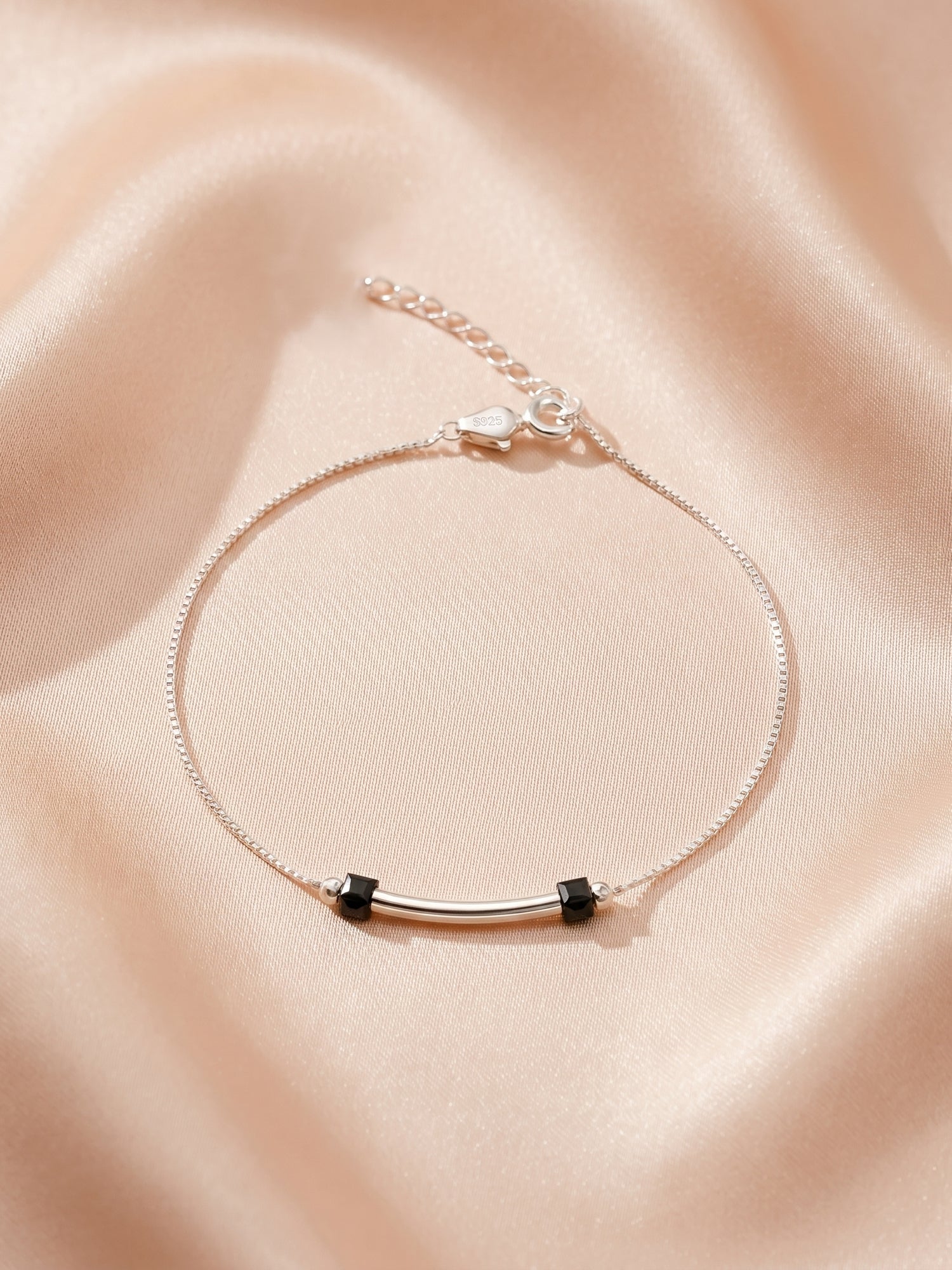 Celestial Arc Box Chain Anklet