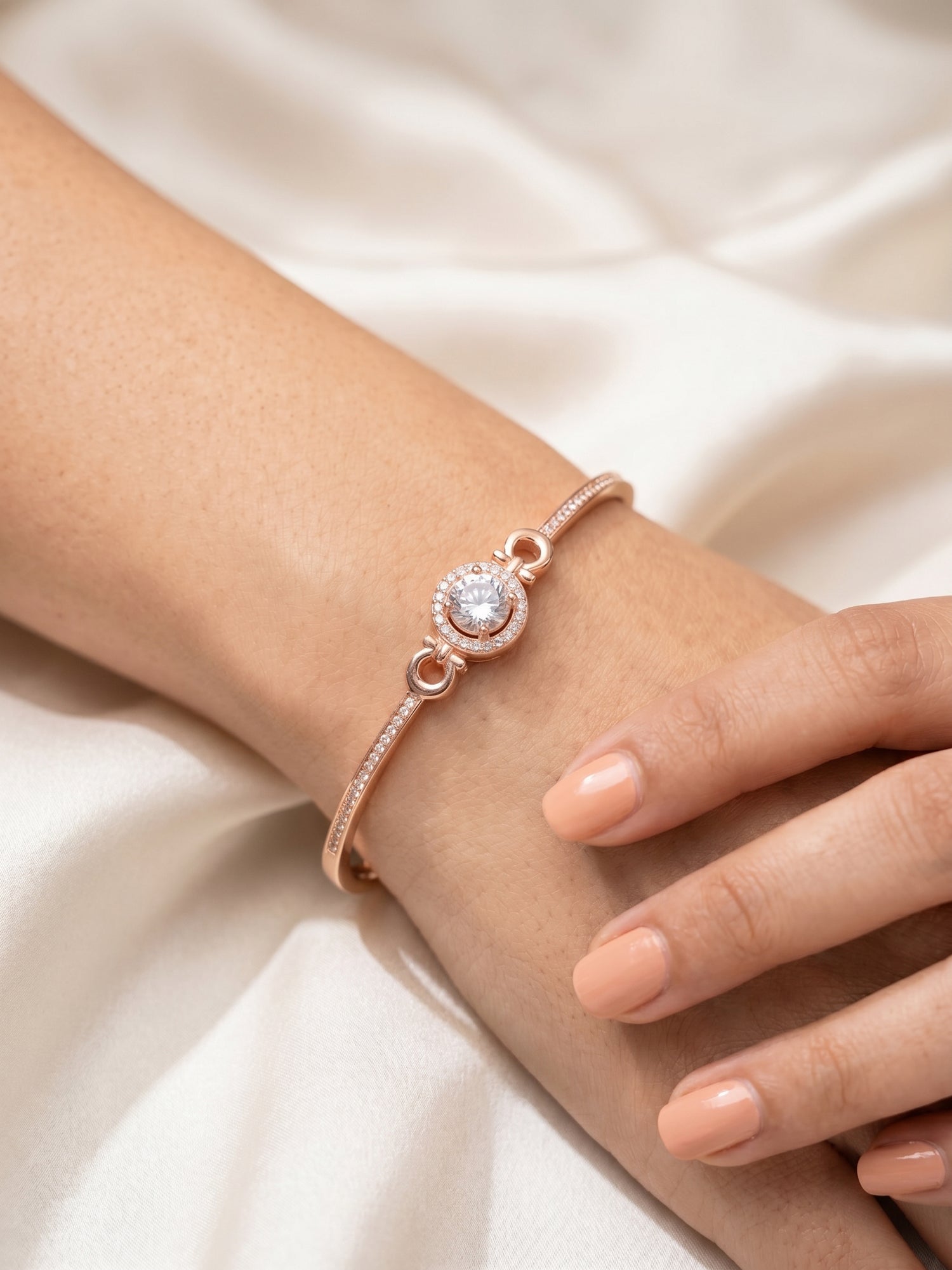 Aurelia Halo Bangle