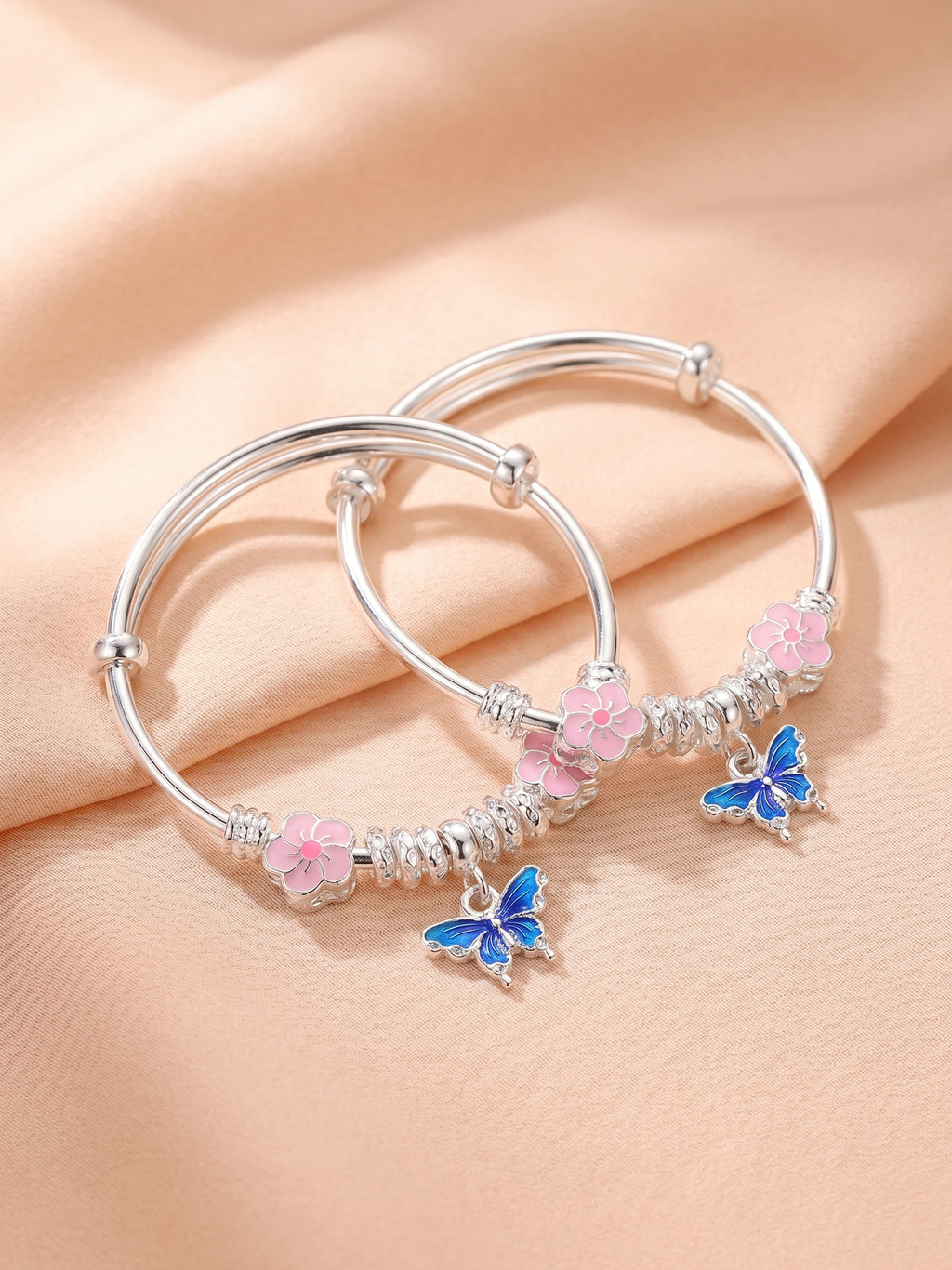 Garden Butterfly Kids Bangles