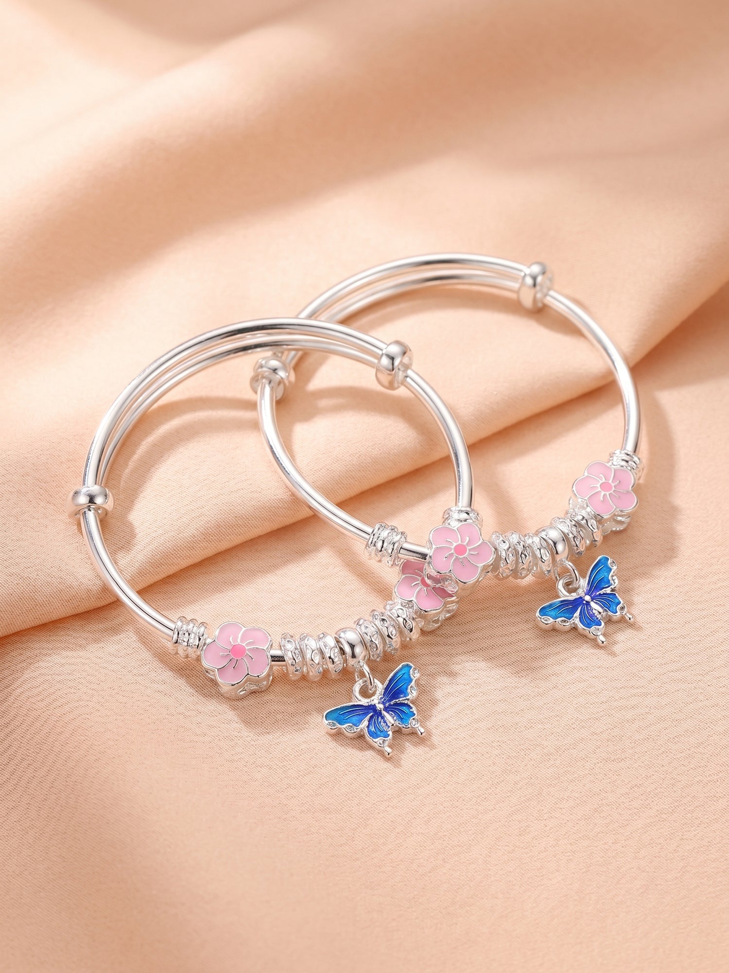 Garden Butterfly Kids Bangles