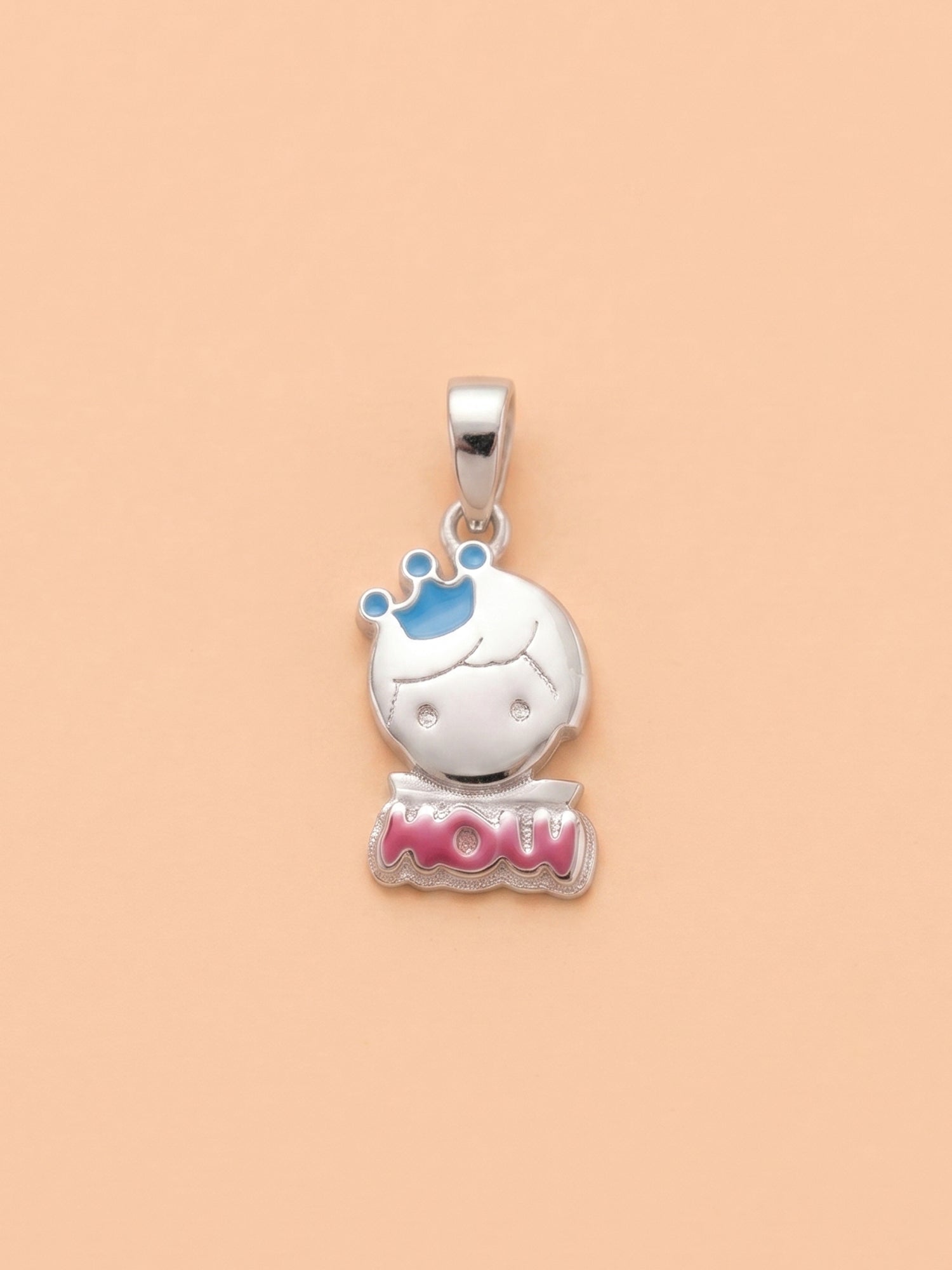 Kids Little Prince "WOW" Pendant