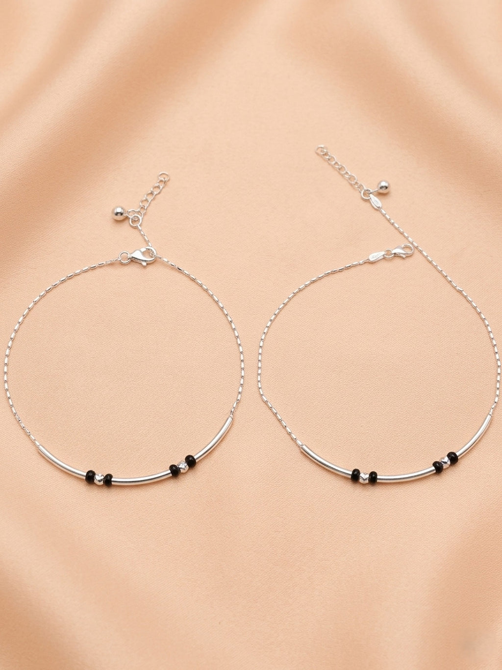 Lunar Arch Nazaria Anklet Pair