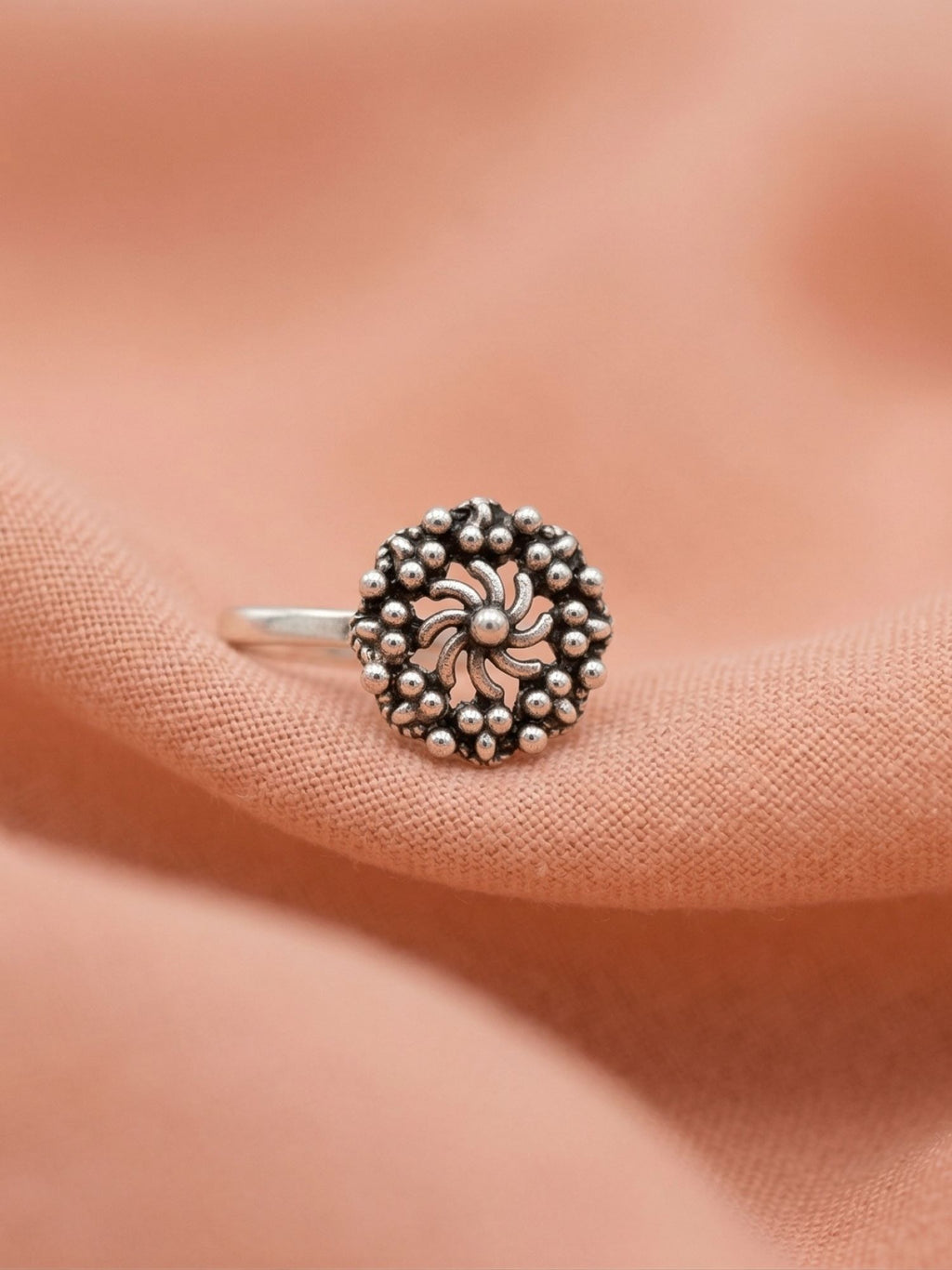 Swirl Mandala Nose Pin