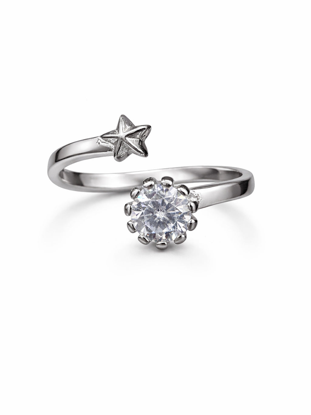 Celestial Star Bypass Ring