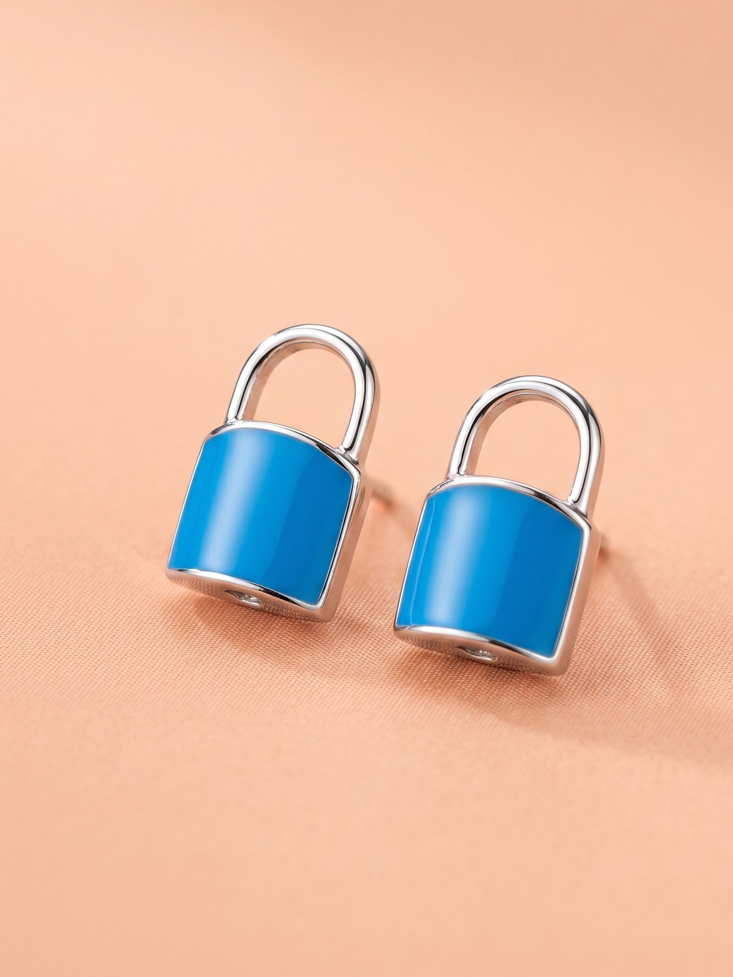 Azure Dream Padlock Studs