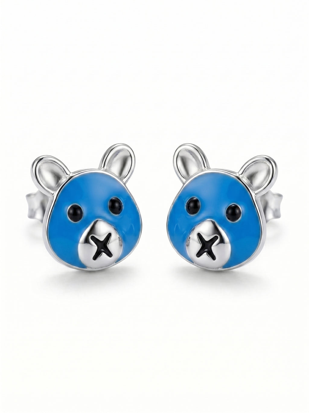 Midnight Blue Teddy Studs