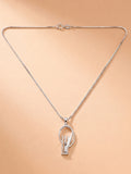 Cricket Bat and Stumps Oval Pendant Necklace
