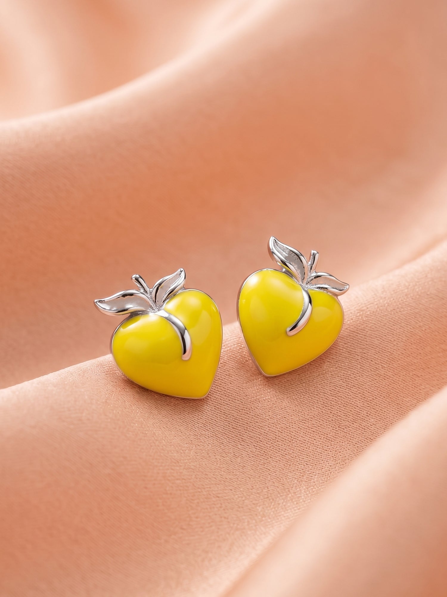 Vibrant Yellow Mango Studs