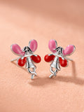 Pink & Red Enchanted Fairy Studs